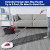 Spin Mop Replacement Handle Compatible with O Cedar Mop Replace Head Base, 4-Section 2.5-to-5 Foot Mop Stick, Germany Screw (Mop Base&Refill not Included) view 4