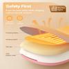 iDOO Heating Pad for Period Cramps, FSA Eligible Items, Valentines Gifts for Her Women Girls, Portable Heating Pad, Cordless Back Belly Heat Pad for Menstrual Cramps Relief, Period Heating Belt, Pink view 4