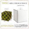24 Boxes Tissues Cube Box Facial Tissues Boxes Geometry Flower Designed Tissues 2 Ply 80 Sheets Each Box Facial Tissues Household Tissues for Bathroom Kitchen Bedroom (Geometry) view 2