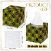 24 Boxes Tissues Cube Box Facial Tissues Boxes Geometry Flower Designed Tissues 2 Ply 80 Sheets Each Box Facial Tissues Household Tissues for Bathroom Kitchen Bedroom (Geometry) view 4