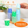 Gerrii 1000 Pieces 5oz Paper Cups Multicolor Disposable Mini Cups Colorful Mouthwash Cup in Bulk for Espresso Travel Parties Candy Party Picnics Barbecues Events, 10 Colors view 3