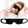 FRESHME Zero Pressure Sleep Mask - Lightweight Breathable Blockout Eye Mask for Sleeping with Ear Hanging Elastic Strap for All Sleep Positions Men Women Soft and Comfortable Black Eye Blinder Travel view 1