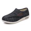 YIGATE Womens Diabetic Shoes, Extra Wide Widths Edema Walking Sneakers Adjustable Swollen Feet Memory Foam Elderly Arthritis Shoes,Black a,7 view 1