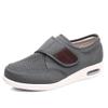 YIGATE Men's Diabetic Shoes, Wide Width Edema Walking Shoes Breathable Lightweight Plantar Fasciitis Shoes Non Slip Swollen Feet Sneakers,Grey,14 view 1