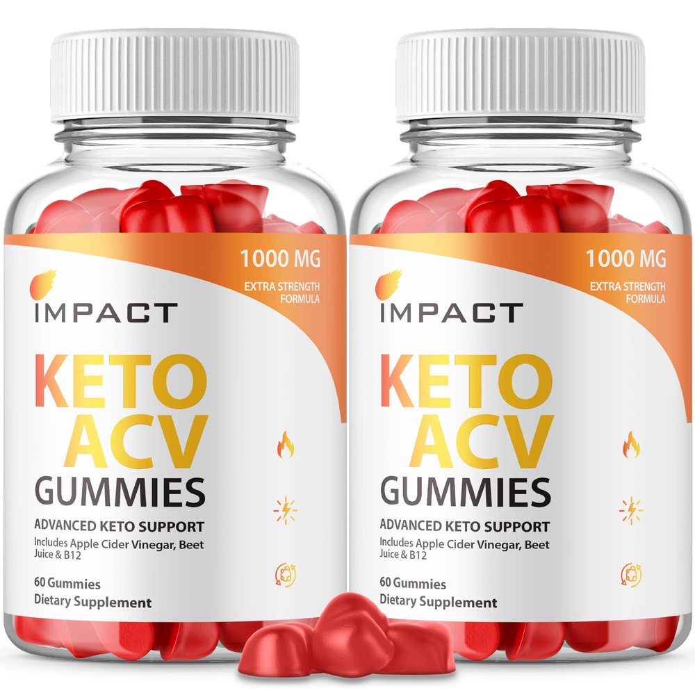 (2 Pack) ImpactKeto Gummies Advanced Formula Impact Gummies Plus - Impact KetoACV Gummies Vegan Gummies Impact Advanced Gummies Max Strength Non GMO, Vitamin B, Beet Root, KetoACVGummies (120 Count)