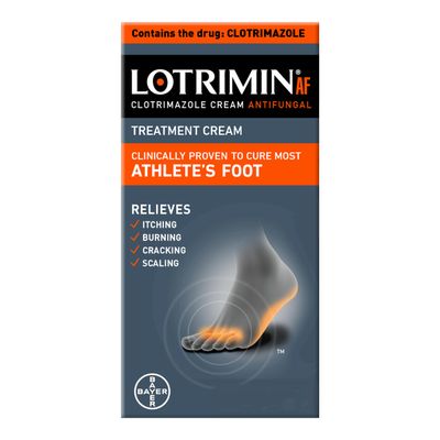 Lotrimin AF Cream for Athlete's Foot, Clotrimazole 1% Antifungal Treatment, Clinically Proven Effective Antifungal Treatment of Most AF, Jock Itch and Ringworm, Cream, .53 Ounce (15 Grams)