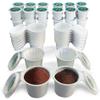 42 iFillCup Fillable K Cups - Ultrafine Filter for Sediment-Free Brew, Universal K Cup Brewer Compatibility, DeepBrew Holds 50% More Coffee for Insanely Rich Brews (Green) view 1