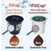 42 iFillCup Fillable K Cups - Ultrafine Filter for Sediment-Free Brew, Universal K Cup Brewer Compatibility, DeepBrew Holds 50% More Coffee for Insanely Rich Brews (Green) view 2