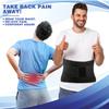 ABACKH Back Brace for Lower Back Pain - Lumbar Support Belt for Women & Men - Relief Back Pain, Relief for Herniated Disc, Sciatica, Scoliosis 3XL/4XL(45"-53") view 2
