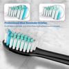 8Pcs Toothbrush Replacement Heads Compatible with Philips Sonicare Electric Toothbrushes Snap-on Handles (Black) view 4