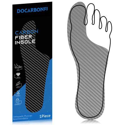 Mortons Extension Orthotic,Recovery Carbon Fiber Insole, 1Piece, Very Rigid Foot Support Insert for Morton's Toe, Turf Toe, Arthritis, Hallux Rigidus, Broken Big Toe and Forefoot Pain 275mm