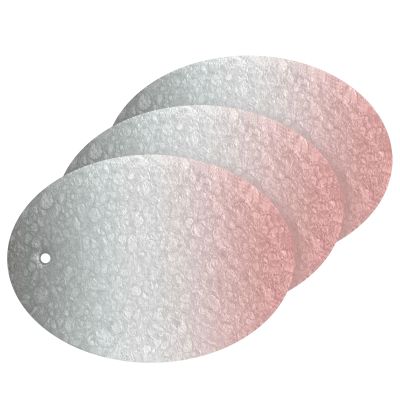 Pink and Grey Gradient Cellulose Compressed Sponge Washing Dishes and Cleaning Kitchen Non-Scratch Heavy Duty Natural Cleaning Sponge Reusable for Bathroom Cars Household 3PCS