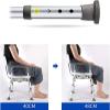 360 Shower Chair for Swivel, Non-Slip Safety Shower Seat with Arms and Back, Heavy Duty Medical Obese Portable Bath Seat Adjustable Shower Bench, for Elderly & Disabled view 3