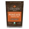 Crown Maple Organic Maple Sugar Pancake and Waffle Mix, 16oz, with Handcrafted Maple Sugar and Small-Batch Maple Pearls view 1