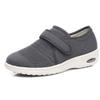 YIGATE Womens Mens Diabetic Shoes, Breathable Orthopedic Slippers Non-Slip Adjustable Walking Sneaker Comfortable House Shoes for Arthritis Diabetes Plantar Fasciitis,Grey,4.5 view 1