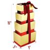 Anna and Sarah Christmas Tower Box, Caramel Popcorn, California Pistachio, Mini Pretzel, Cinnamon Pecan, Birthday Party, Gifts for Men, Fathers, Dad, Women, Friends view 4