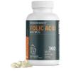 Bronson Folic Acid 800 MCG Supports Prenatal Development, Non-GMO, 360 Tablets view 1