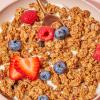 Purely Elizabeth Berry Crisp Granola wit Vitamin D, Made with Organic Oats and Ancient Grains, Gluten-Free, Non-GMO (3 Ct, 8oz Bags) view 3