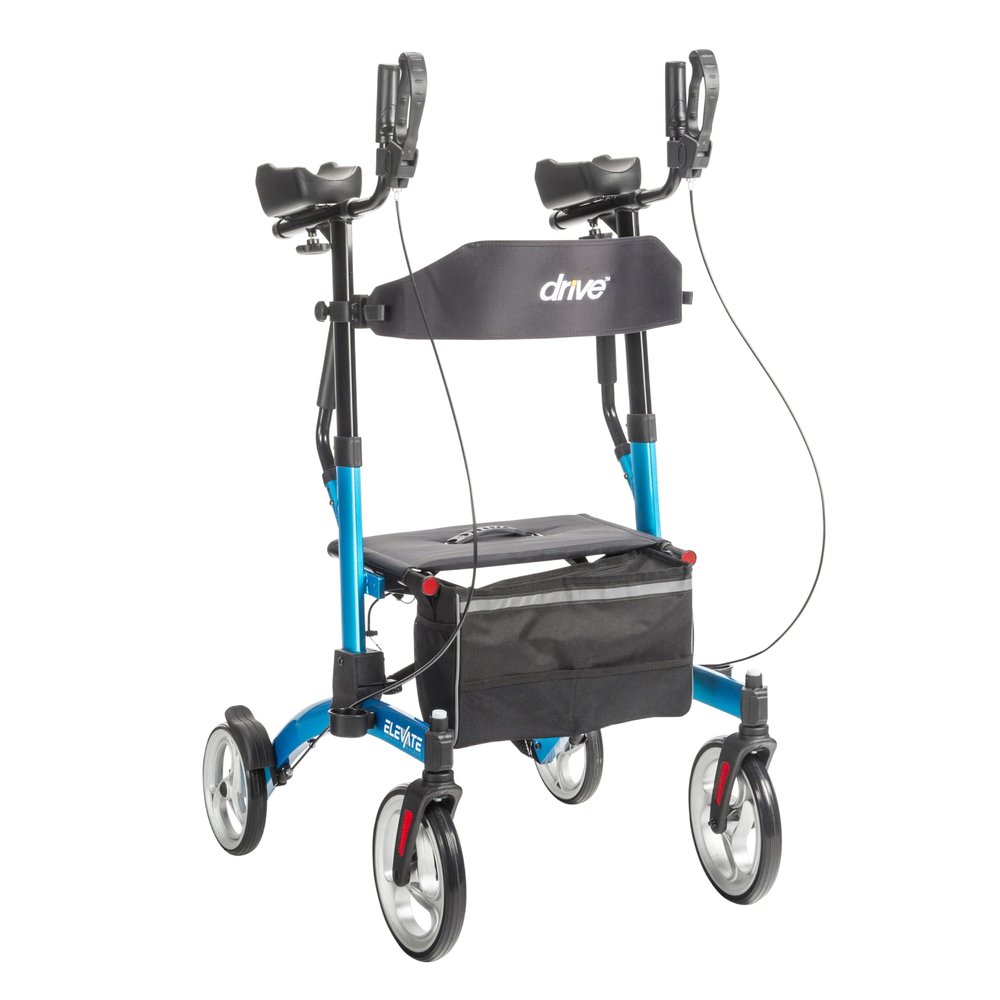 Elevate Upright Walker, Blue