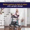 Elevate Upright Walker, Blue view 2