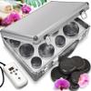 SereneLife Hot Stone Massage Kit Portable Heated Rock Therapy System with Digital Temperature Controller, Includes 12 Massaging Stones, Quick Setup: All-in-One Portable Kit view 1