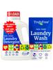 Truly Free Natural Laundry Detergent for Sensitive Skin | Eco Friendly, Plant Based, Baby Clothes Safe | Clean & Easy Powder to Liquid, 1 Pack Detergent + 1 Refillable Jug | Signature Scent, 50 Loads view 1