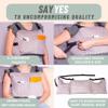 MOYOAMA Post Mastectomy Pillow 4 Pcs Protective Kit incl 1 Gel Pack, Seatbelt Cushion, Shower Lan- Breast Surgery Must Haves,Breast Reduction Recovery Supplies, Breast Augmentation,Post Op Essentials view 3