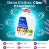 Truly Free Natural Laundry Detergent for Sensitive Skin | Eco Friendly, Plant Based, Baby Clothes Safe | Clean & Easy Powder to Liquid, 3 Pack Detergent + 1 Refillable Jug | Signature Scent 150 Loads view 3