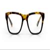 eyebobs Kvetcher Unisex Premium Blue Light Readers, Tortoise & Black Front with Tortoise Temples, 3.00 Diopter view 1