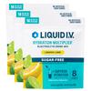 Liquid I.V. Hydration Multiplier Sugar-Free - Lemon Lime - Hydration Powder Packets | Electrolyte Powder Drink Mix | Convenient Single-Serving Sticks | Non-GMO | 14 Servings (Pack of 3) view 1