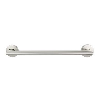 18-inch Coronado Designer Oval Bathroom Shower Grab Bar with Mitered Corners, Satin