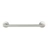 18-inch Coronado Designer Oval Bathroom Shower Grab Bar with Mitered Corners, Satin view 1