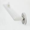 18-inch Coronado Designer Oval Bathroom Shower Grab Bar with Mitered Corners, Satin view 3
