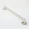12-inch Coronado Designer Oval Bathroom Shower Grab Bar with Mitered Corners, Polished view 3