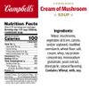 Campbell's Condensed Cream of Mushroom Soup, 10.5 Ounce Cans (Pack of 8) view 2