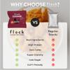 Flock Keto Chicken Skin Chips | Terry Black's BBQ Flavor | Low Carb, High Protein, Gluten-Free Chicken Crisps, Keto Snack, Low Carb Chips, Protein Crackers, Diet Snacks, 8-Pack (1oz) view 4
