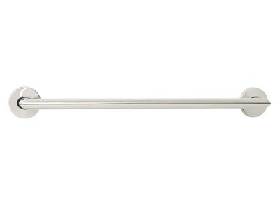 42-inch Coronado Designer Oval Bathroom Shower Grab Bar with Mitered Corners, Polished