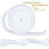 Tenn Well White Satin Ribbon, 24 Yard 2 Inch Wide Silky Gift Ribbon for Gift Wrapping, Bow Making, Box Packaging, Crafting, Wedding Decorations view 3
