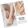 12 Pairs Split Toe Socks No Show Toeless Half Socks No Show Toe Sock Women Open Half Metatarsal Foot Pad Metatarsal Pad Sleeve Liner Miss Slip Front Feet Cotton view 2