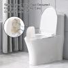Rugam Splash Guard Toilet Seat for Directs Urine Home Care Disability Elevated and Boys Potty Training,Diversion Pee Guard,Portable Restroom Pee Guard for Toilet Seat Adult Men,Prevent Urine Splashing view 4