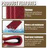 HARSKIYER 4 Pcs 4.7 x 7.9 Inch General Purpose Scuff Pads, 7447 Very Fine Sanding Hand Pads for Scuffing, Scouring, Sanding, Paint Primer Prep Adhesion Scratch, Surface Preparation for Car, Craft view 3