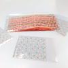 FAZHBARY 100 PCS Valentine Pink Heart Clear Cellophane Bags Self Sealing Goodie Bags for Bakery Supplies view 4