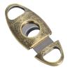 TOEWOE Portable Cigar Cutter, Cigar Cutter Guillotine, Stainless Steel Double Blade Cigar Guillotine, Gifts for Men (Color : Silver) view 4