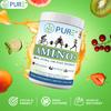 PURE Amino+ Drink Mix, Fruit Splash, 9 Essential Amino Acids, L-Arginine, L-Citrulline, 501g, 30 Servings, Premium Wellness Supplement view 3