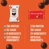 Knack Snacks | Crunchy Protein Balls - Dark Chocolate Flavor (10x 1.2oz Bags) | Lunchbox Ready, High Protein, Naturally Gluten Free, Lower Sugar, Chocolate Snack for School, Work, Travel, Parties view 3