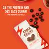 Knack Snacks | Crunchy Protein Balls - Dark Chocolate Flavor (10x 1.2oz Bags) | Lunchbox Ready, High Protein, Naturally Gluten Free, Lower Sugar, Chocolate Snack for School, Work, Travel, Parties view 4