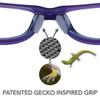 Setex Gecko Grip 1.8mm Thick Anti Slip Eyeglass Nose Pads, (Bulk Pack 15 Clear Pair) USA Made, 2500 Innovative Microstructured Fibers per Nose Pad, 1.8mm x 7mm x 16mm view 2