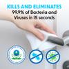 Wipex Gym Equipment Wipes Bundle - Includes 1 White Wall Mounted Dispenser & 4 Packs of 800 ct Disinfecting Wipes Refills, EPA Registered Surface Wipes, Sanitize in 15 Seconds view 2