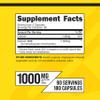 Primaforce HMB (Beta-Hydroxy Beta-Methylbutyrate) 1000mg, 180 Capsules (500mg Per Capsule) - Gluten Free and Non-GMO Supplement view 2