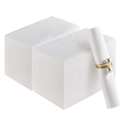 200 Pack Paper Napkins Disposable Guest Towels, Premium Quality 3-ply Dinner Napkins Soft, Absorbent Paper Hand Towels for Party or Wedding